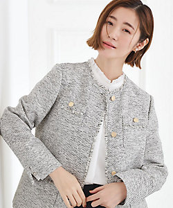 レディースのノーカラージャケット | 三越伊勢丹オンラインストア