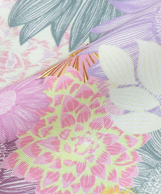 2柄展開】柄デザインスカーフ（2002579962） | INDIVI