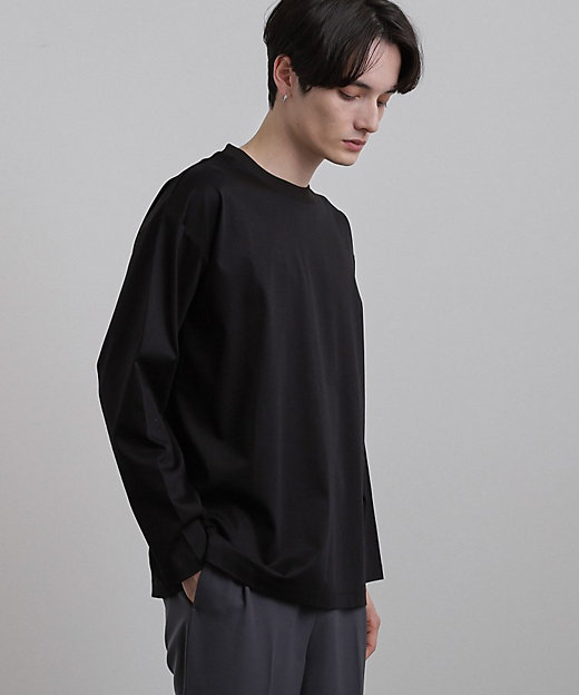 スムースシルケット L／Sカットソー（2002581609） | tk