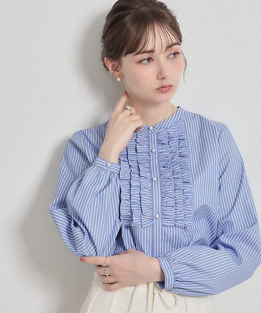 ストライプフリルBL（2002608726） | COUTURE BROOCH