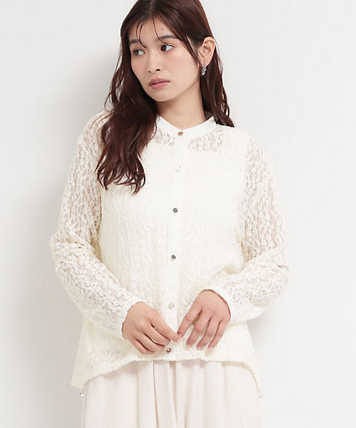 レースシャツトップス（2002601996） | THE SHOP TK (Women