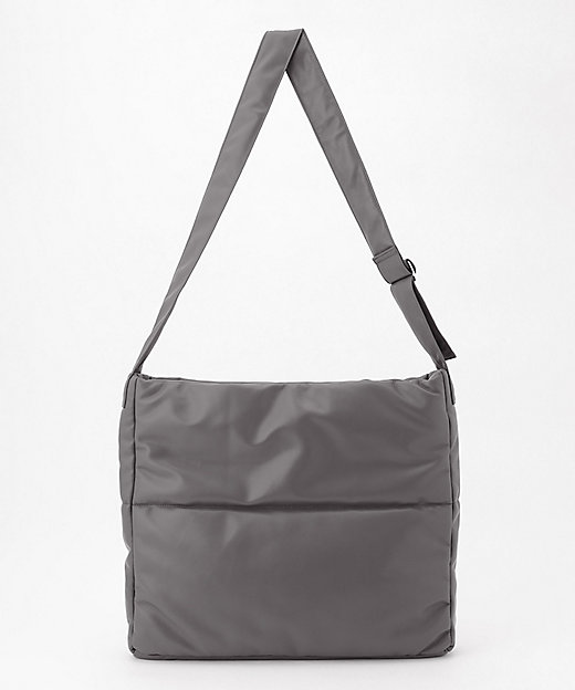 シンセティックソフトレザー ワンショルダー バッグLサイズ