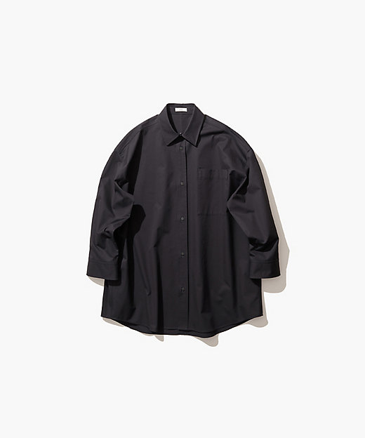 ORGANIC COTTON TWILL ｜ オーバーサイズシャツ
