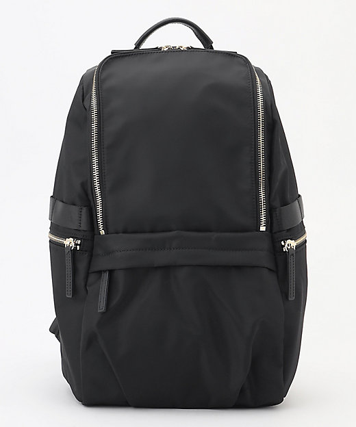 A4サイズ収納可・容量約14L】8ポケットメタルファスナー