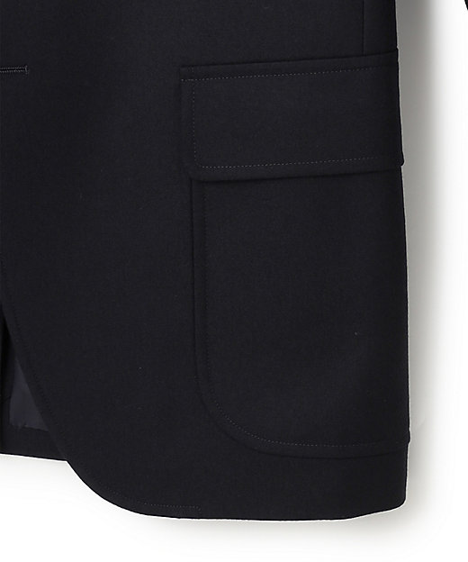 J．PRESS BASIC】ペピンメリノサキソニー 紺ブレザー ／ 総