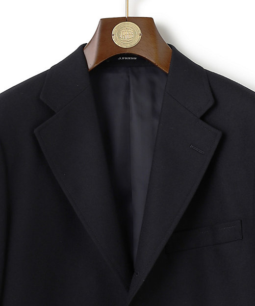 J．PRESS BASIC】ペピンメリノサキソニー 紺ブレザー ／ 総
