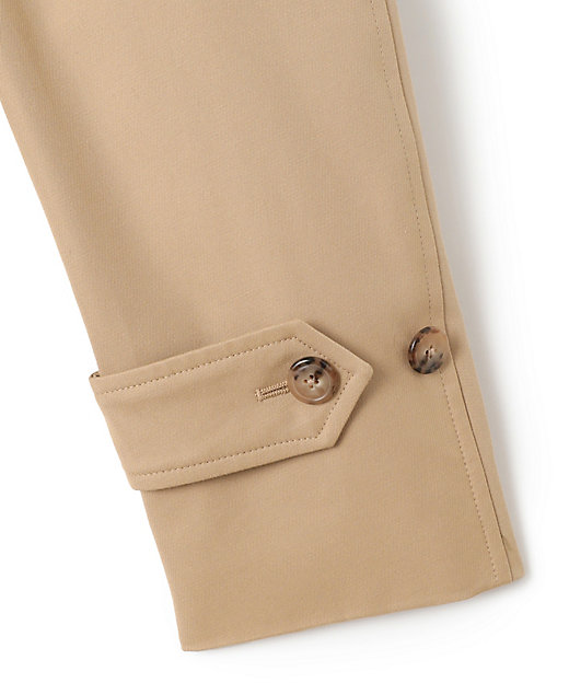 定番】コンパクトスピンギャバジン ステンカラーコート