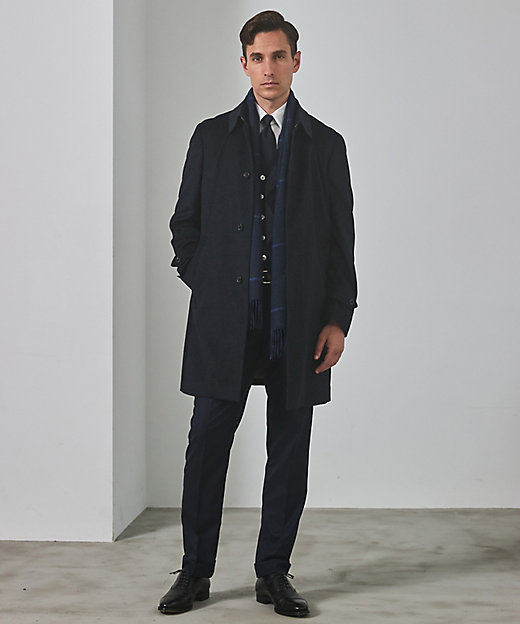 ライトウェイトアンゴラ ステンカラーコート（COGOGW0001