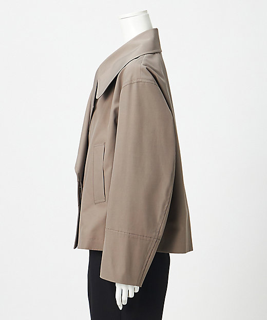 エステータ】ウールミックスクロス ショートジャケット