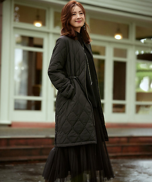 撥水加工】 中綿 ロング パディング アウター（CMWOSW0410