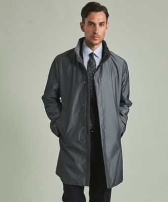 ラスタードビーメモリーラミネーションコート＿スタンドカラー（23年