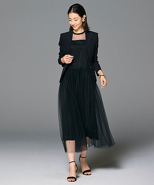 セットアップ対応】LUIZA ／ ノーカラージャケット