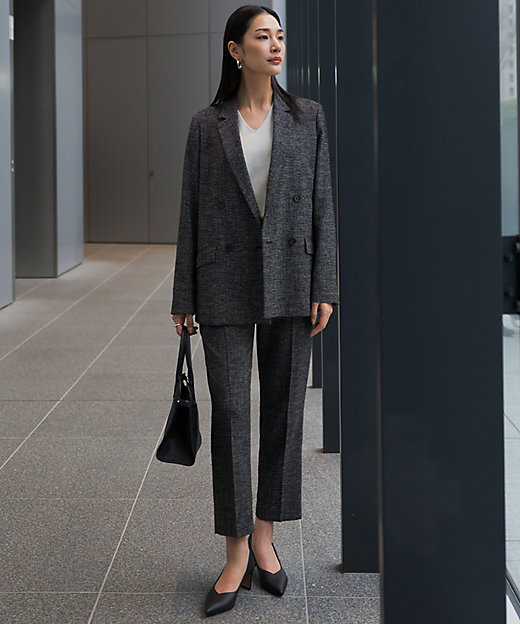 ÉDIFICE オリーブ シングルブレストジャケット セール】ゲオフラワー