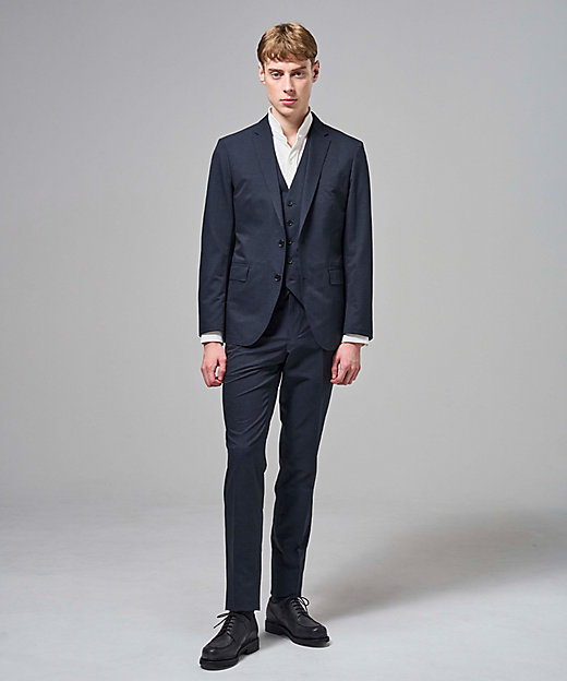 新色【セットアップ対応】クールドッツストレッチ ジャケット