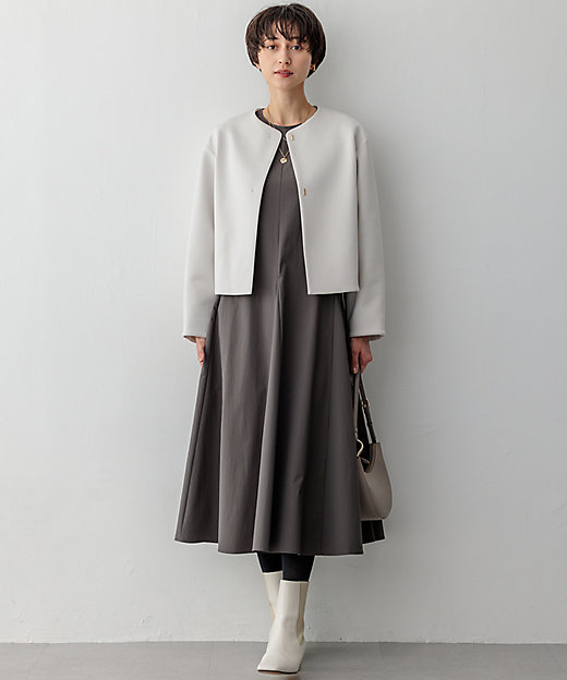 洗える】ネオプレーンジャージー ジャケット（JKWWCW0418