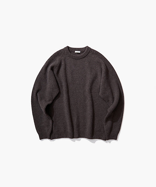 LAMBS WOOL ｜ クルーネックセーター － UNISEX