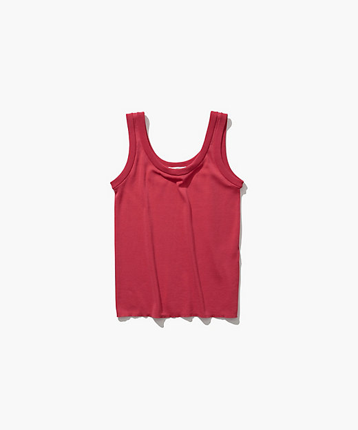 FRESCA CIRCULAR RIB ｜ タンクトップ