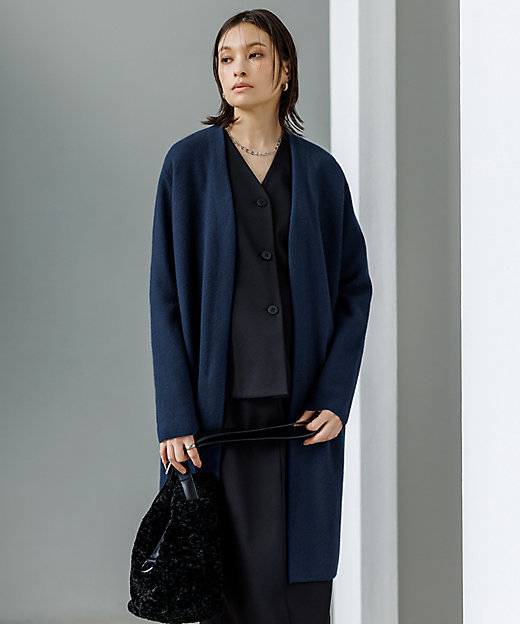 ミルドウール ロングカーディガン（KRCYGW0508） | ICB