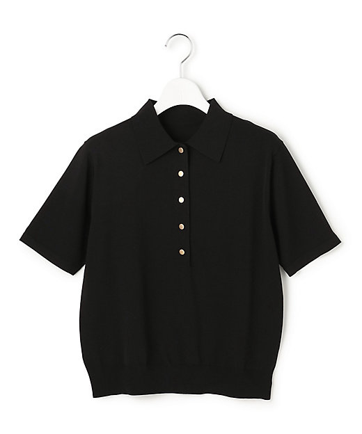 美品】25ss h beauty&youth cotton polo knit H BEAUTY&YOUTH UNITED
