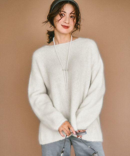 ブラッシュドアルパカ ニット（KRWOCW0462） | 23区 (Women