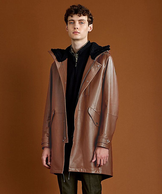 ベジタブルラムスキンレザーコート（LWJLSW0601） | JOSEPH