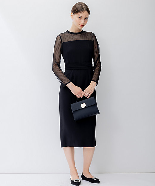 APPLAUDIR】ダブルクロス ドレス（OPA3NA0723