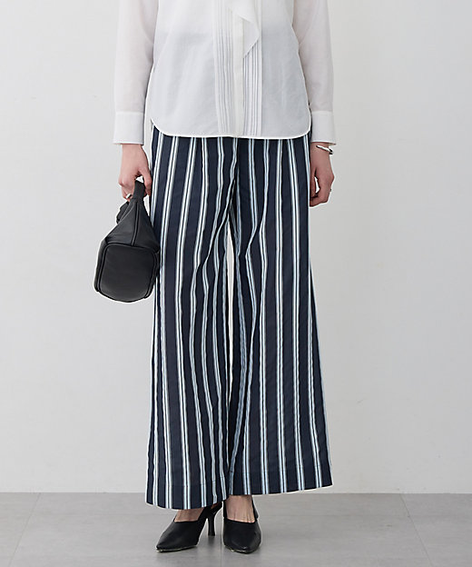 サッカードビーストライプ ワイドパンツ（PRCMLS0207