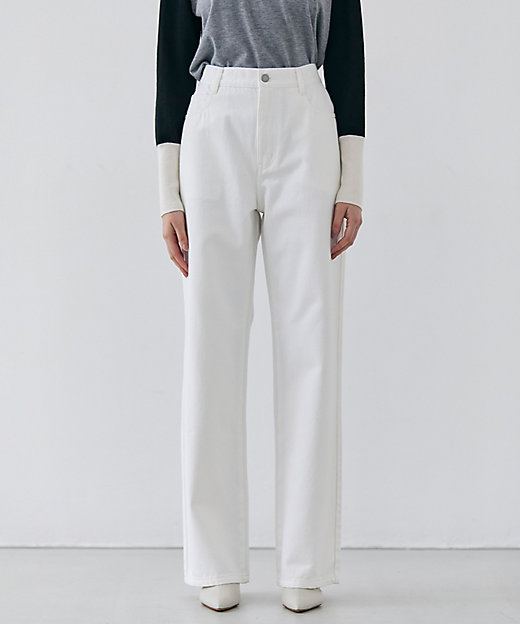 洗える・SPRiNG 3月号掲載】FICUS ／ デニムワイド