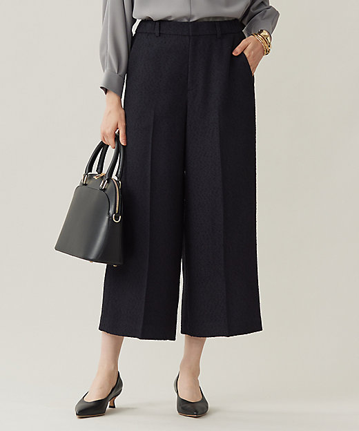 ブライトリングツイードクロップド パンツ（PRW7CW0406