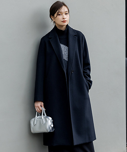 ウールカシミヤメルトン チェスターコート（SCCMGW0601