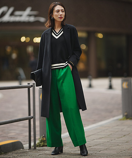 ウールカシミヤメルトン チェスターコート（SCCYGW0601