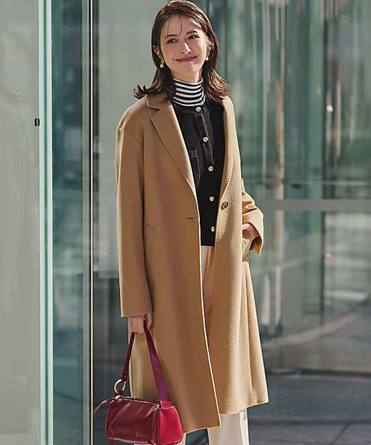 ウールカシミヤビーバー チェスター コート（SCWOGW0505