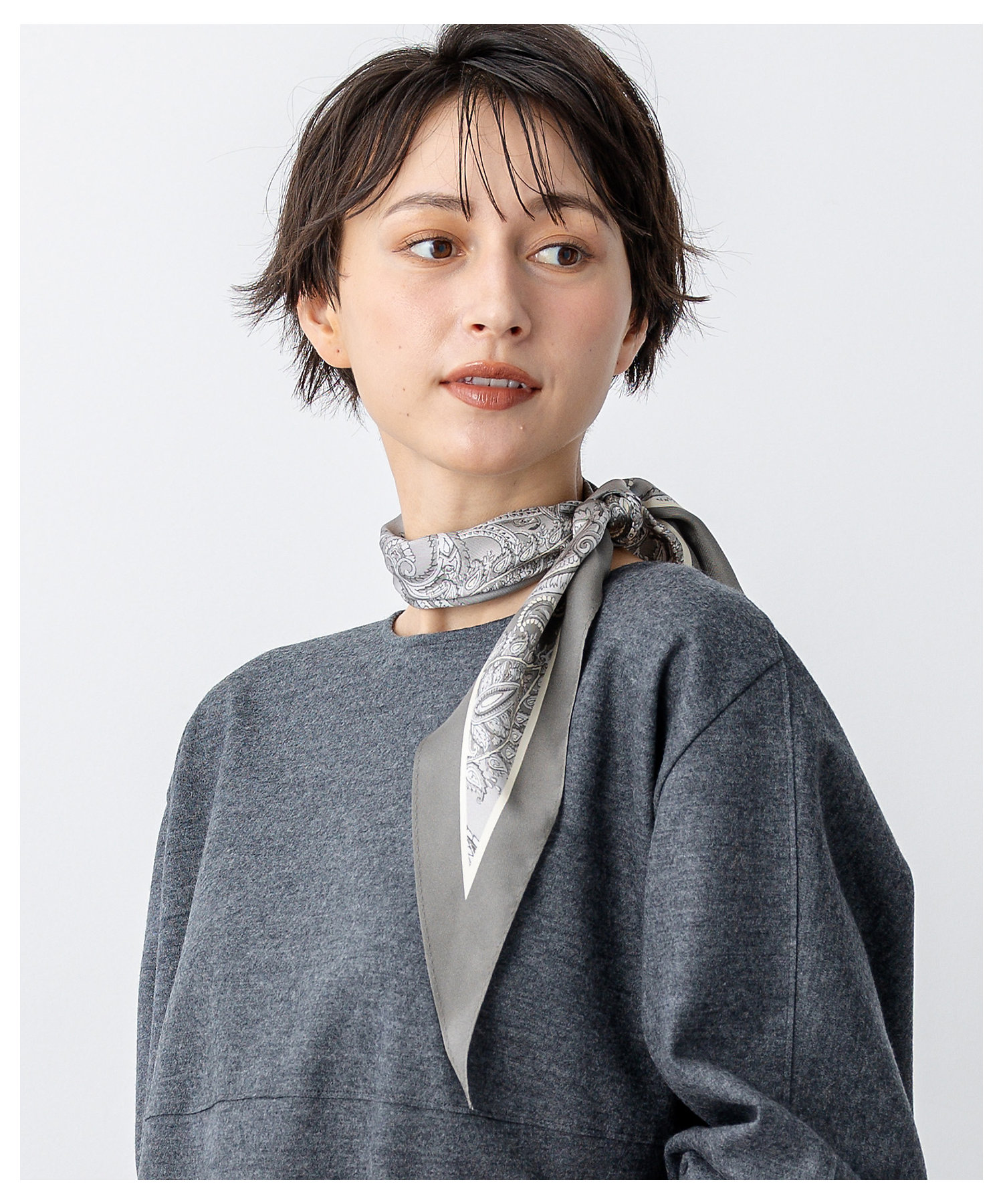 Erica ペイズリー柄 ダイヤ スカーフ（SF3DGW0401