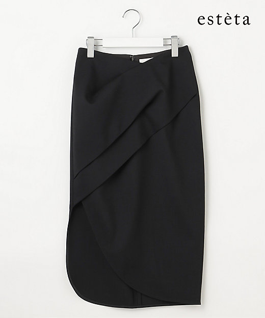 エステータ】ウールダブルクロス スカート（SKH6CW0920