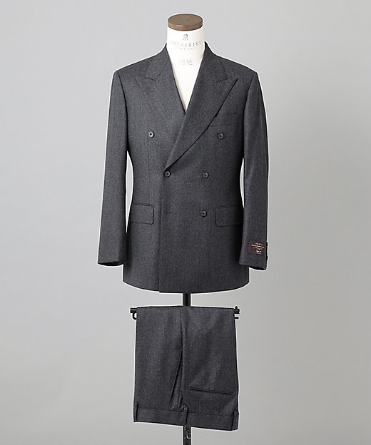 CANONICO】サキソニー Super 120's ダブルブレスト