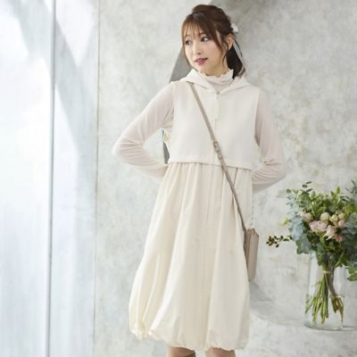 バルーンジャンパースカート（51025301） | Rose Tiara (Women