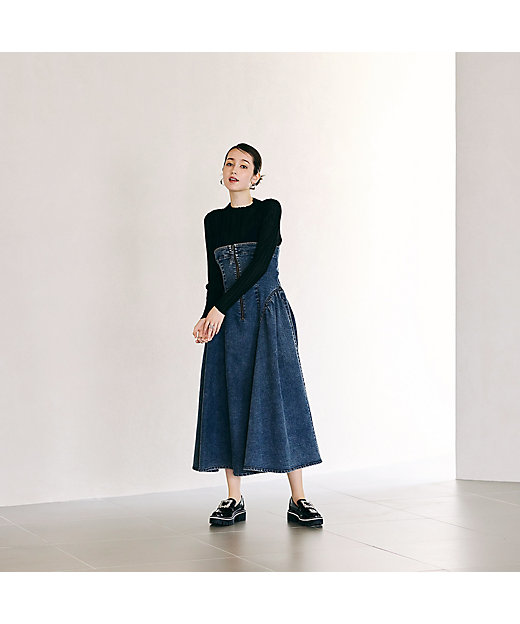 デニムドッキングワンピース（83015508） | Rose Tiara (Women