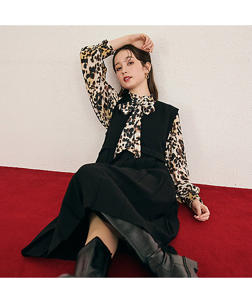 トラッド風プリーツワンピース（83016503） | Rose Tiara