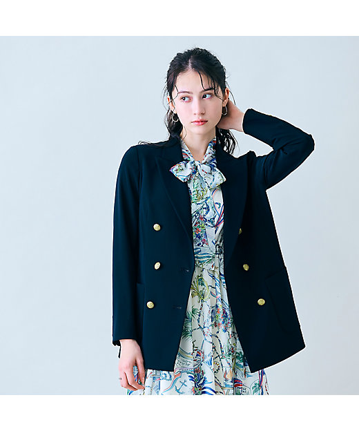 クリアダブルジャケット（83102502） | Rose Tiara (Women