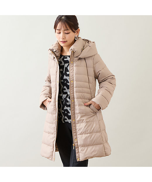 一部店舗・WEB限定・フード取り外しOK】ロングダウンコート
