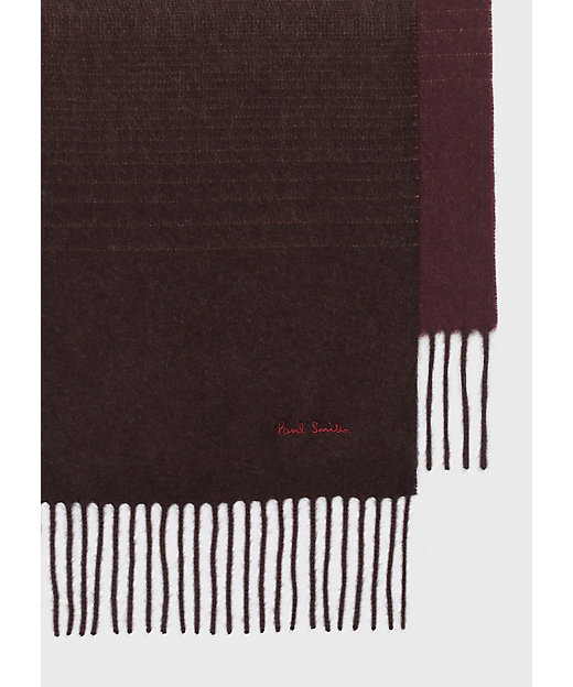 グラデーション カシミヤマフラー（250402CA） | Paul Smith