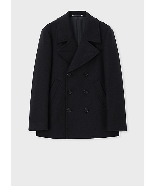 ブラッシュドメルトンツイル ピーコート（252114597T