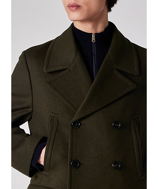 ソフトメルトン ピーコート（253120686Z） | Paul Smith