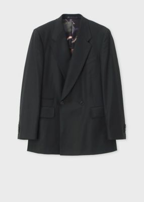 ウールカシミヤフランネル ダブルブレストジャケット