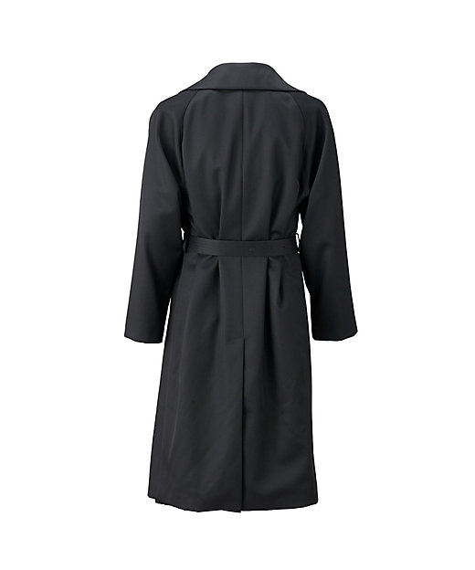 ブラックギャバジン コート 28445M40MN51＿＿＿＿ | MILA