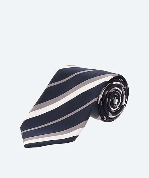 ネクタイ サテンストライプ | STEFANO BIGI (Men)/ステファノ ビジ