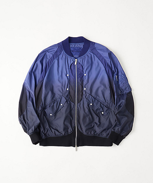 ブルゾン GARMENT DYE MILITARY BLOUSON