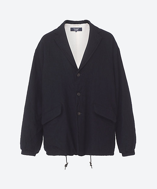 ウールサージ製品縮絨 ジャケット HPーJ105ー051 | COMME des