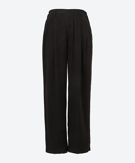 カジュアルパンツ RAYON SILK FLANNEL WIDE