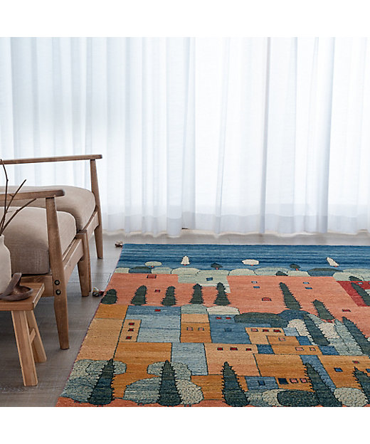 ☆ペルシャ手織り リーズバフトギャッベ ラグMサイズ 2 | 三越伊勢丹